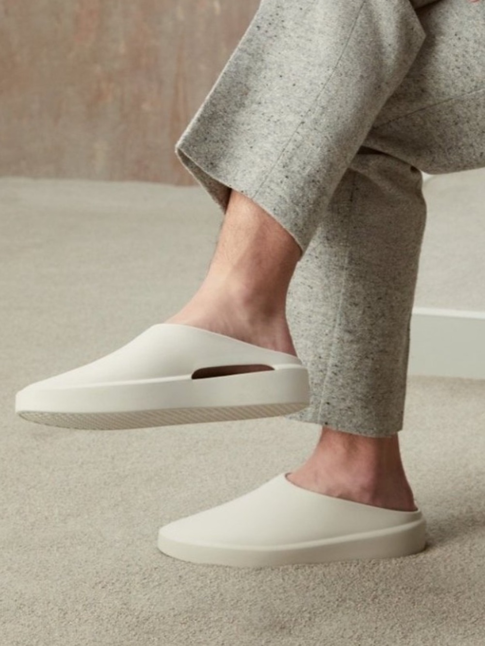 Fear of God The California Mule Shoes in Cement